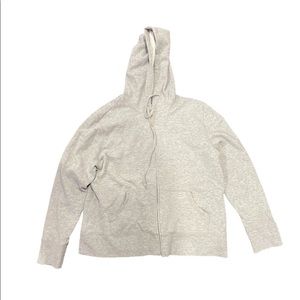 NWOT gray zip up